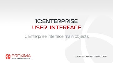 1C:Enterprise interface main objects