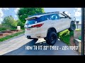 How to fit 33 inch tyres on a Toyota Fortuner -  Happy Go Travel - HGT