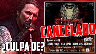 POSSESSED CANCELÓ SU SHOW EN ARGENTINA | ¿HAY UN CULPABLE? | REFLEXIÓN 100% SINCERA