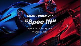 GT7 | Spec III Update | Arrives in December