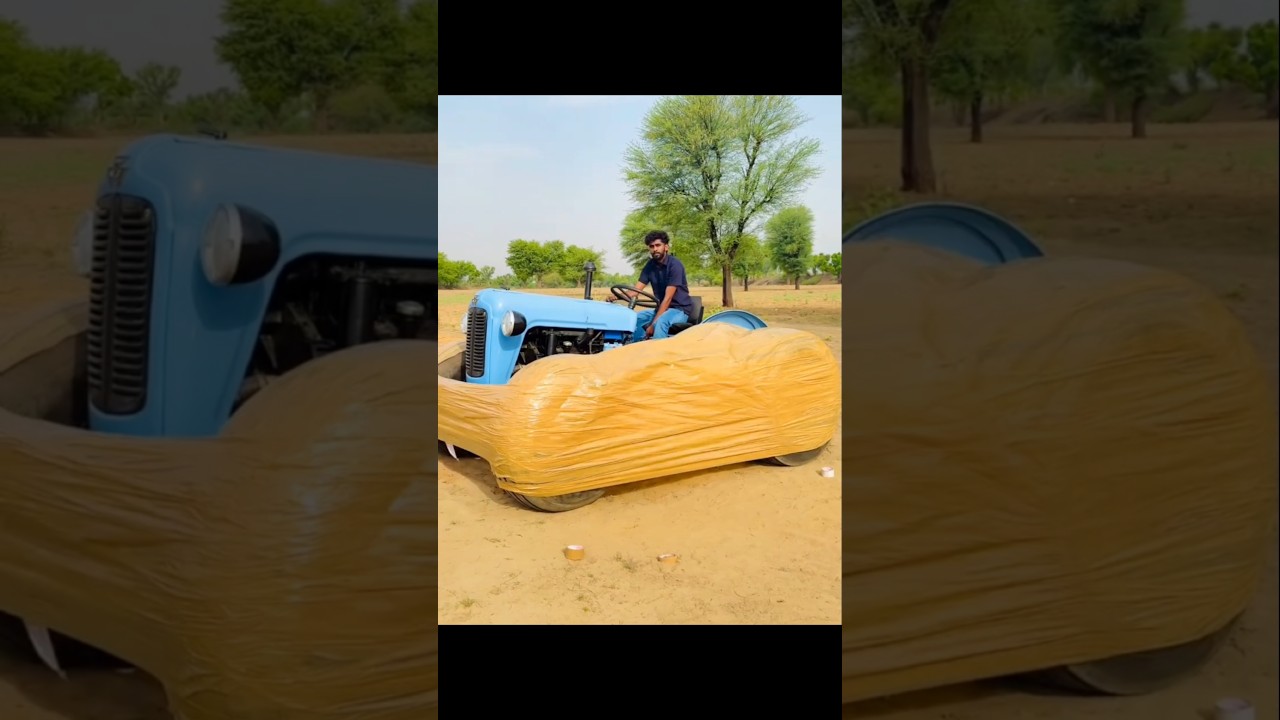 messy tractor modification video #tractor #massey #viralvideo
