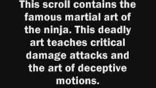 Rumble fighter Scroll guide - Ninjitsu