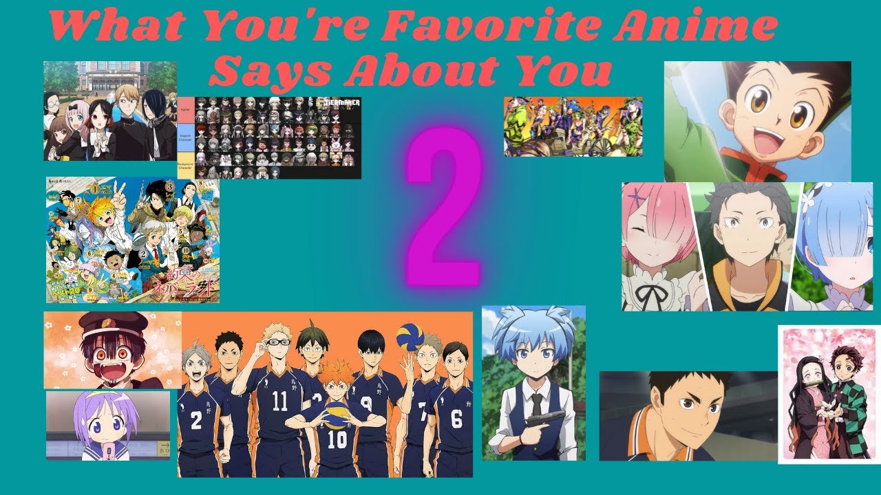 What Your Favourite Anime Says About You