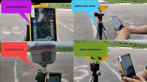 Máy GNSS RTK Esurvey phiên bản mới nhất fixed siêu khỏe siêu chính xác