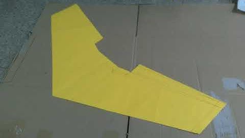 rc flying wing build