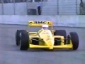 F1 Turbo Honda burnouts