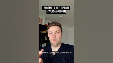 #Xiaomi14 external mic issue workaround #opencamera