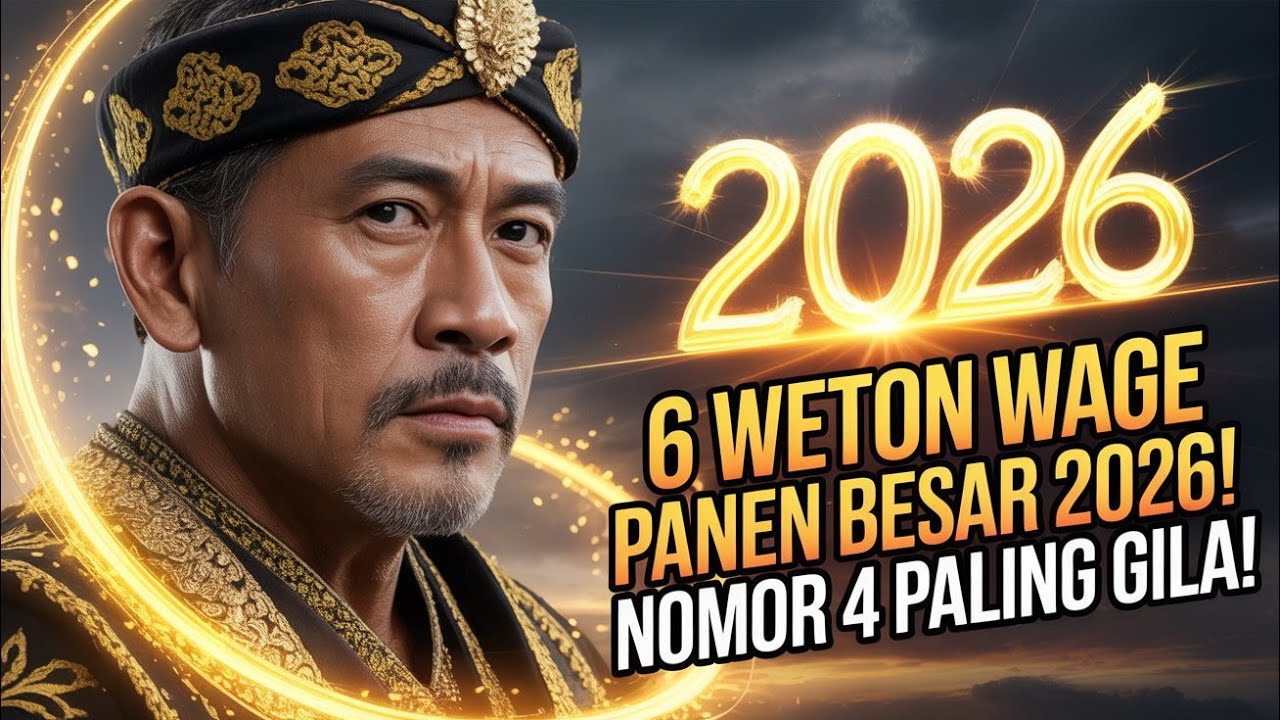 TERBUKTI! Ramalan Prabu Siliwangi 2026❗6 Wage Ini Diramal Panen Rezeki Besar – Nomor 4 Paling Gila!