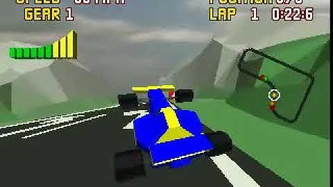 Checkered Flag - Atari Jaguar - Gameplay 🎮