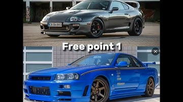 Mk4 Supra vs R34 GTR