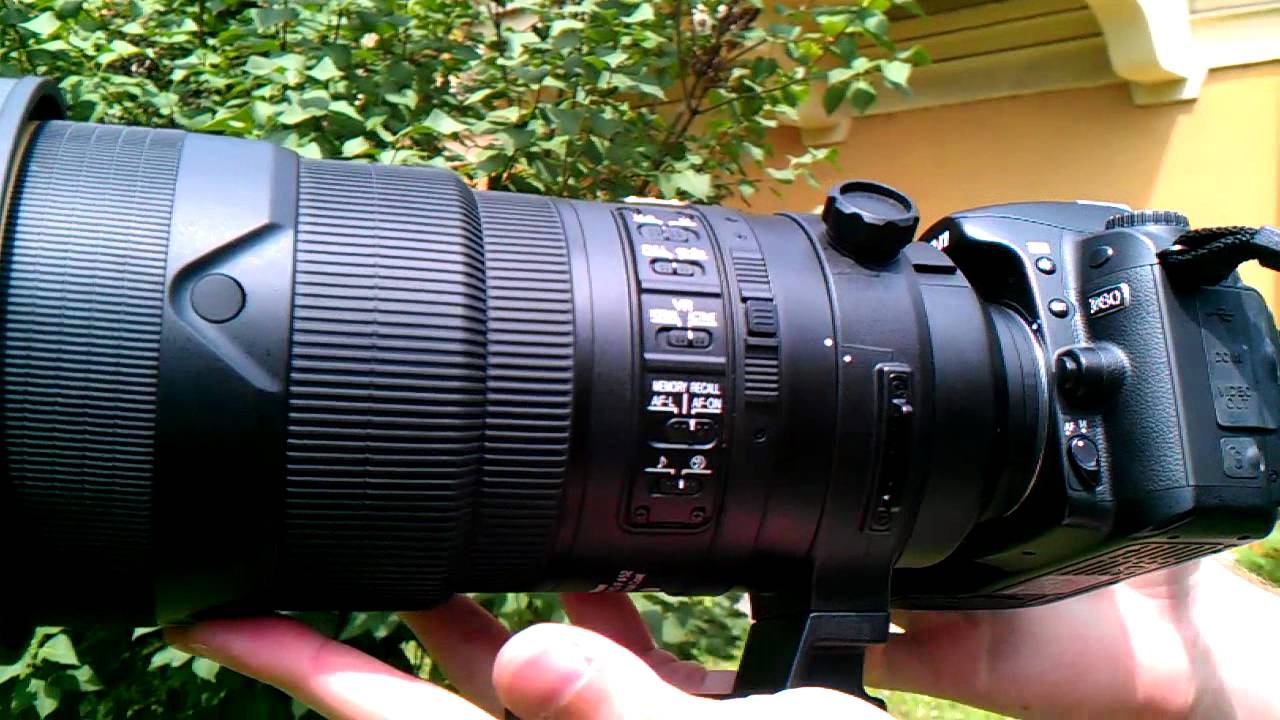 AF-S NIKKOR 300mm f/2.8G IF-ED AF-S VR quick hands on - YouTube