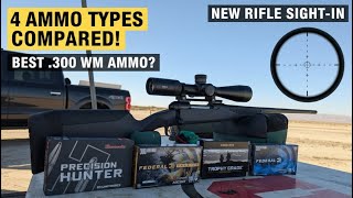 The ULTIMATE Ammo Test for Our NEW Rifle | Crazy Results! |