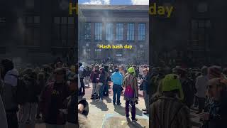 Hash bash day Ann Arbor Michigan #annarbor #downtownannarbor #hashbash