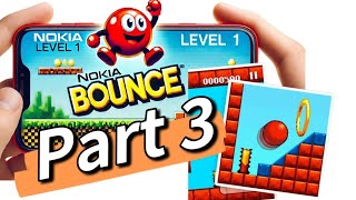 Playing Nokia Bounce – Level 3 | Classic Mobile Game Nostalgia | Part 3 screenshot 4