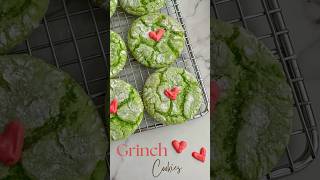 Easy Grinch Cookies #baking #recipe #shorts #subscribe