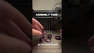 3D Printed Double Fidget Ring | Adventurer 5M | #3dprinting