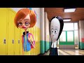 The addams family clip  wednesday goes to school 2019