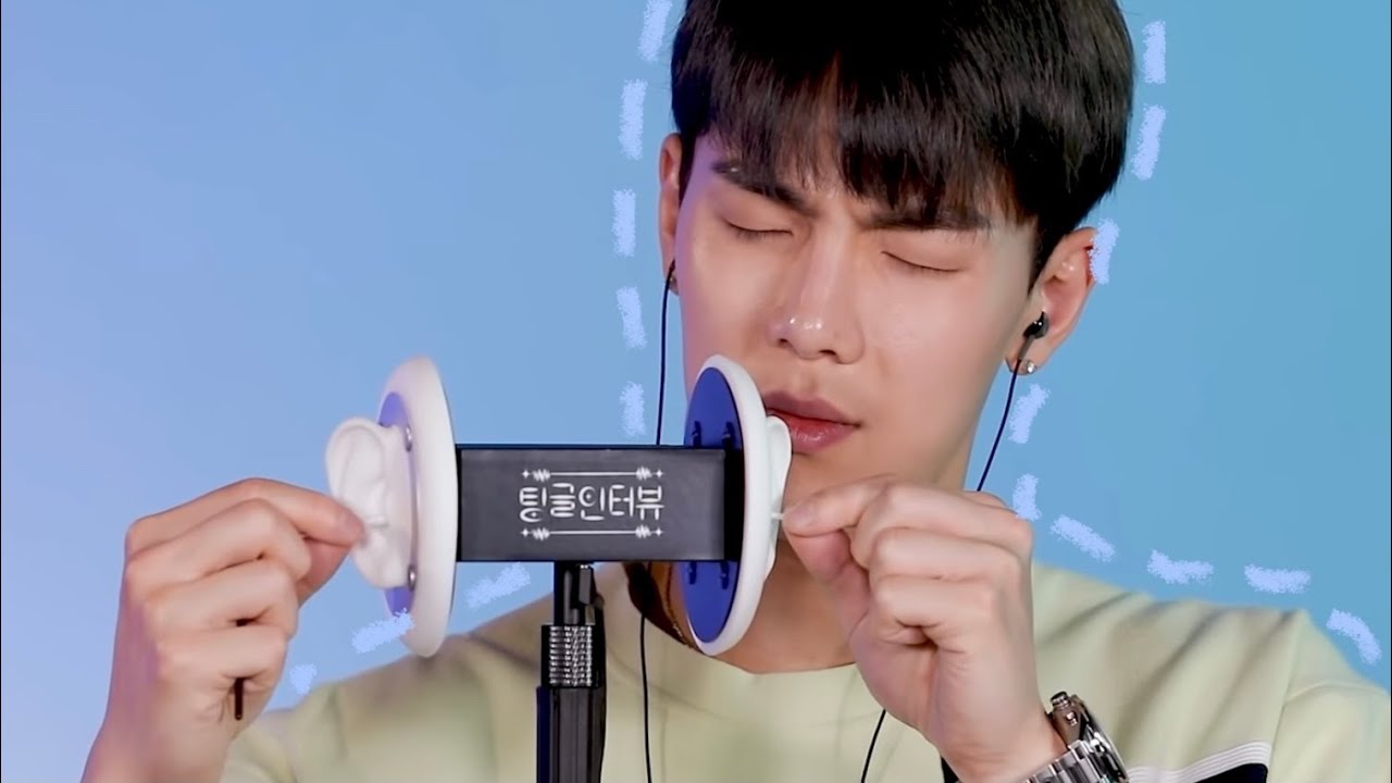 면봉 귀 청소 24분 반복 asmr