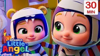 Halloween Boo Song! | Little Angel | Spooky Halloween Stories For Kids by Moonbug Kids - Spooky Stories For Kids 26,397 views 2 weeks ago 34 minutes
