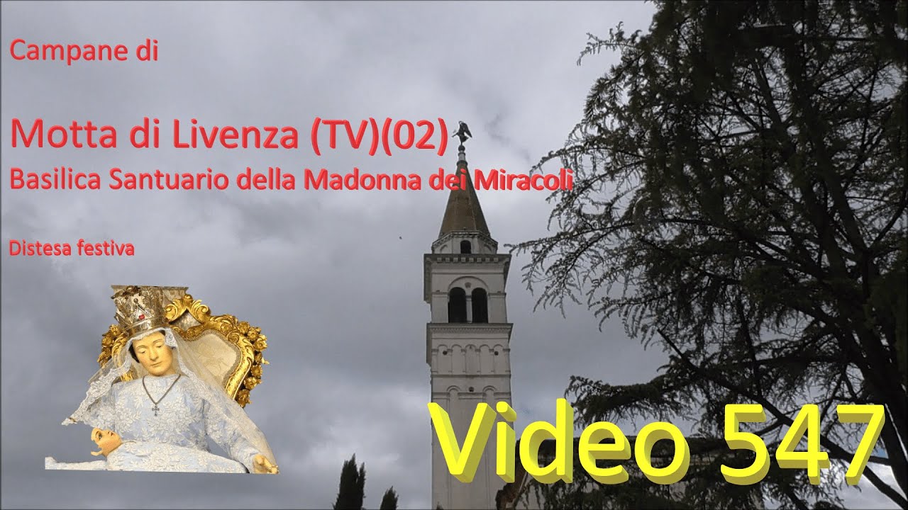 Campane della Basilica Santuario della Madonna dei Miracoli in Motta di Livenza (TV)(02) v.547