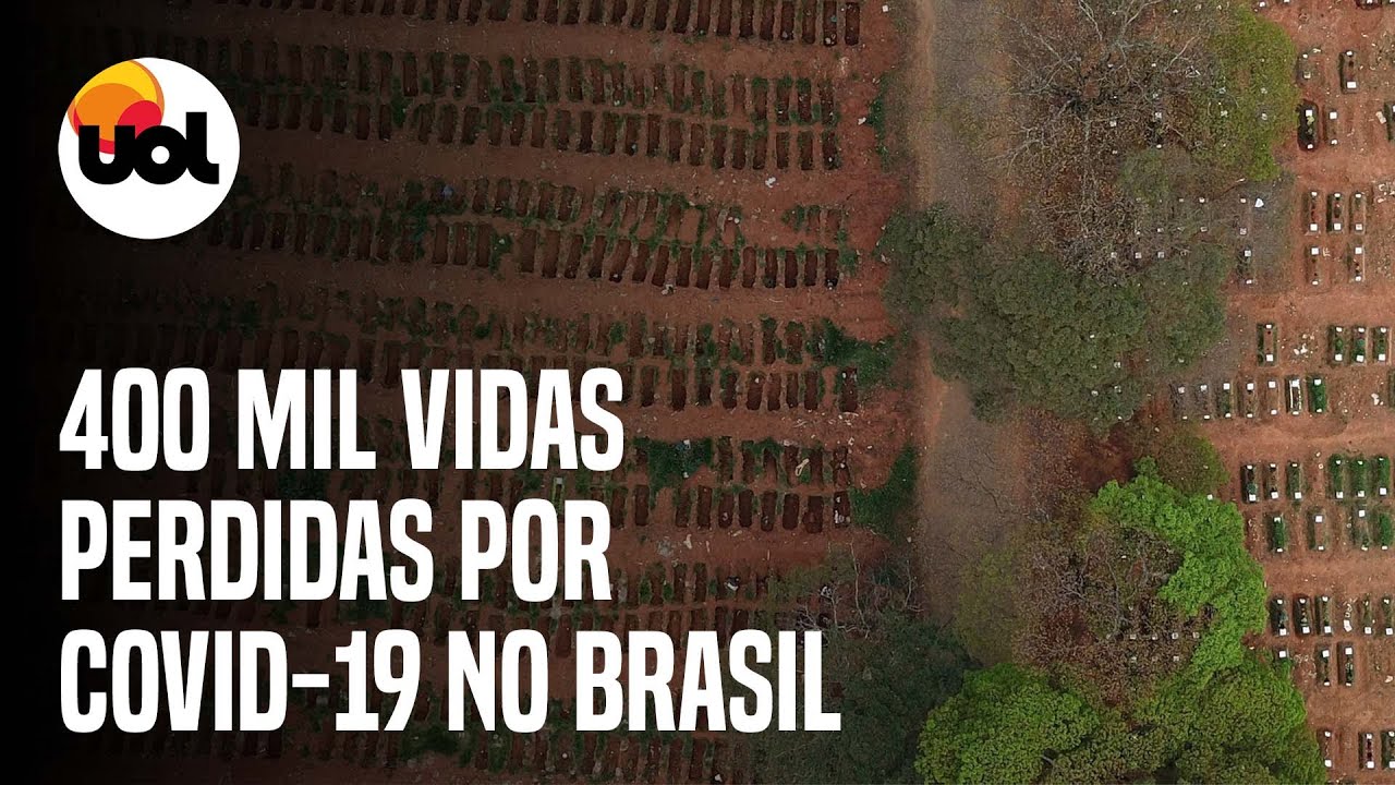 400 mil mortos por covid-19 no Brasil: luto atinge milhões de pessoas
