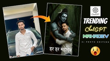 MAHADEV PHOTO EDITING 🙏 || Chatgpt Photo Editing || How to do Photo Editing in Chatgpt
