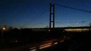Humber Bridge Hull City Time Lapse Animation