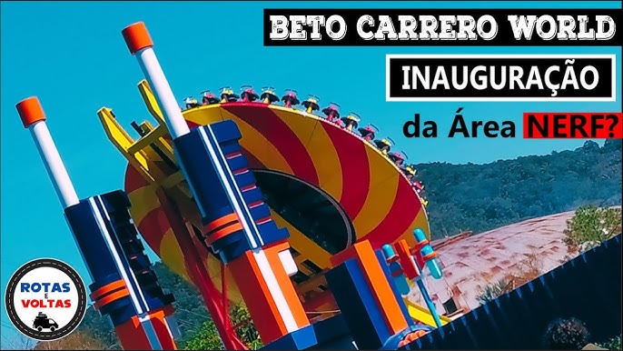 Vaza projeto de nova área temática do Beto Carrero World: Nerf