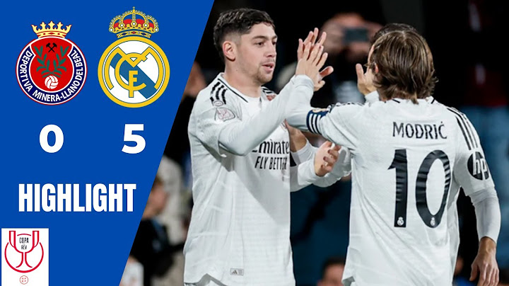 ملخص مباراة || ريال مدريد  5-0   ديبورتيفا مينيرا || كأس ملك اسبانيا  2025