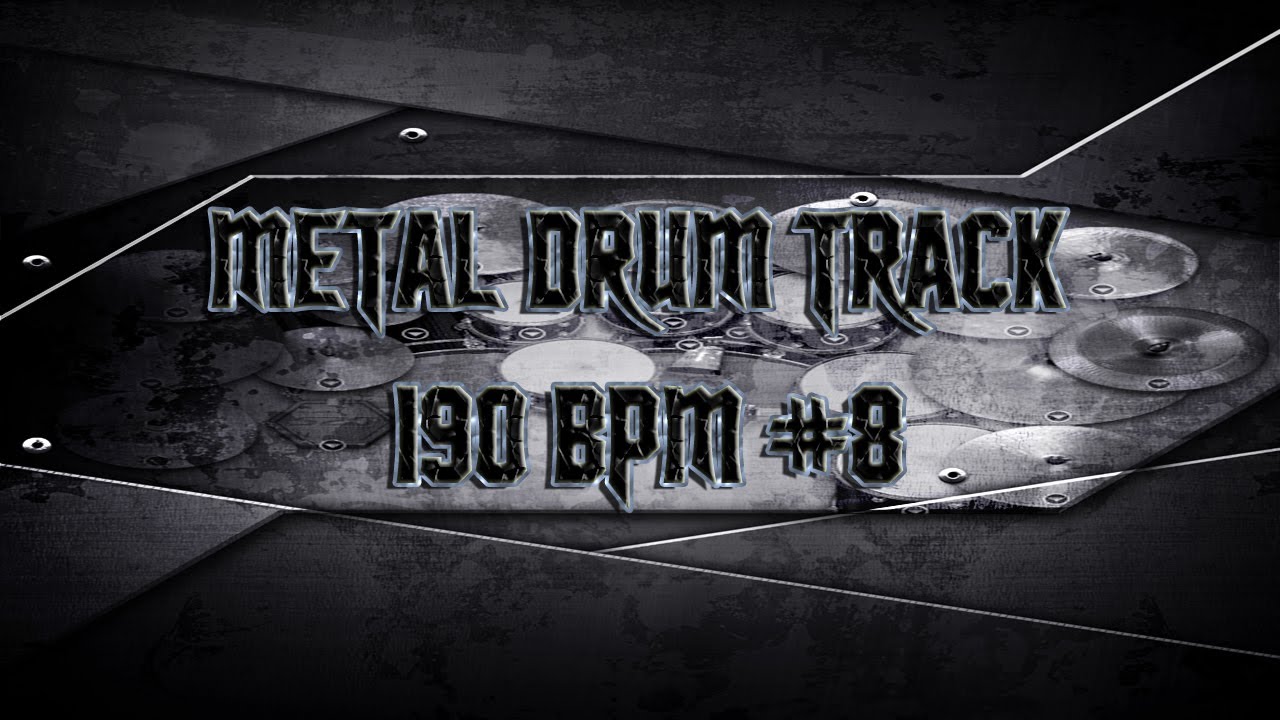 Power Metal Drum Track 190 BPM | Preset 2.0 (HQ,HD)