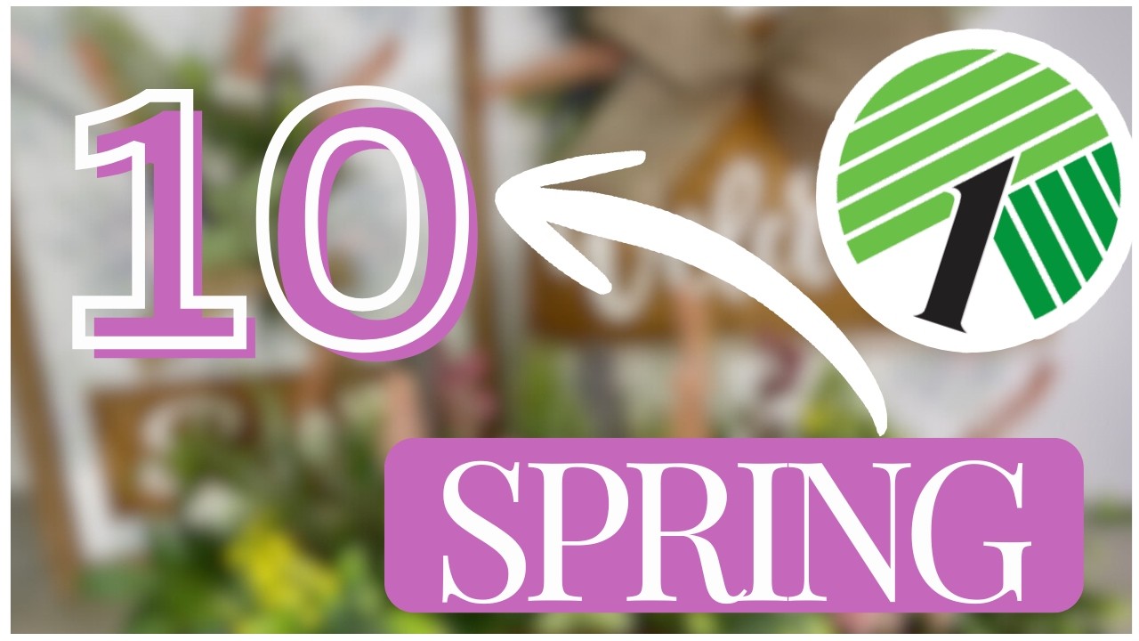 10 DOLLAR TREE SPRING HOME DECOR DIYS CRAFTS