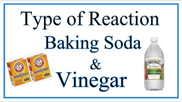 Type of Reaction for Baking Soda and Vinegar ( NaHCO3 + CH3COOH)
