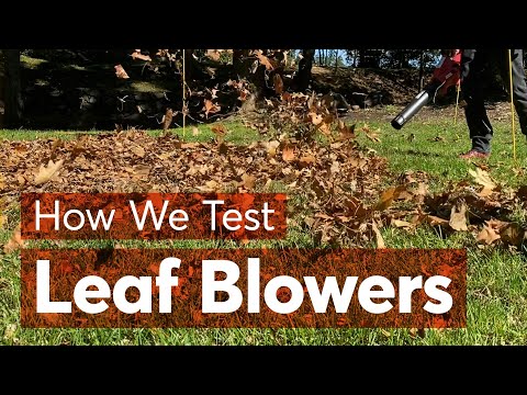 How We Test Leaf Blowers | Consumer Reports