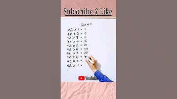 Hack of Table 42 😱 #maths #mathstricks #hack @study_care0