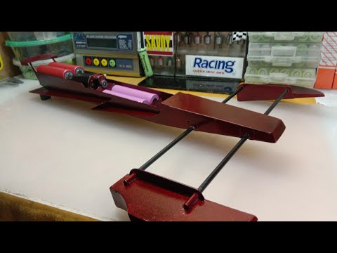 CÓMO HACER MINI barco de estilo RIG | Mi segunda bricolaje Mini Bangka