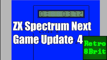 ZX Spectrum Next My 1st Game Update 4 - Change of plan