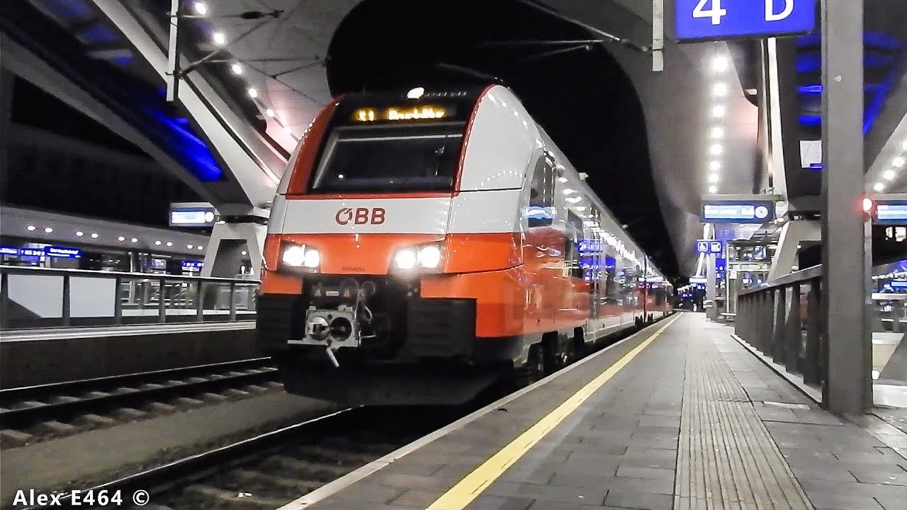 NIGHTJET TO ZURICH HB, S-BAHN AND MORE.. IN GRAZ HAUPTBAHNHOF