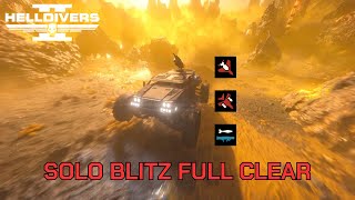 FRV vs Terminid Blitz On Super Helldive (Solo, No Deaths, Full Clear) - Helldivers 2