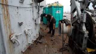 Battleship USS  IOWA BB61 16 Projectile