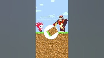 Dirt Block Roulette - Maizen Animation Cartoon #shorts #animation