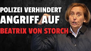 💥POLIZEI greift ein: MEUTE lauert AfD Politikern am Bahnhof auf