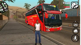 REVIEW DAN SHARE BUS JB SHD3  FACELIFT GUNUNG HARTA CABE | MODS GTA SA ANDROID