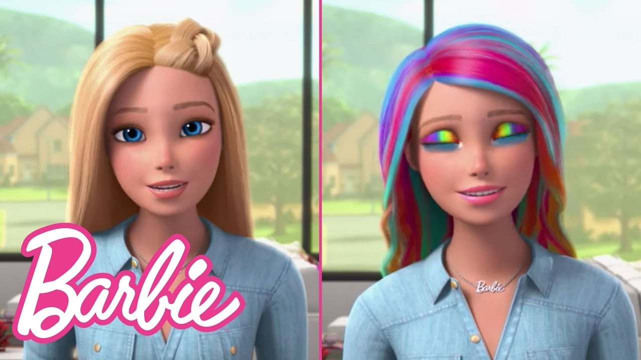 TUTORIAL maquillaje de arcoíris🌈✨ Barbie Vlogs | @Barbie - YouTube