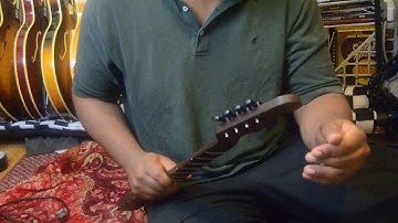 Installing Sperzel locking tuners with G-tech Tuner Pin Drilling Jig