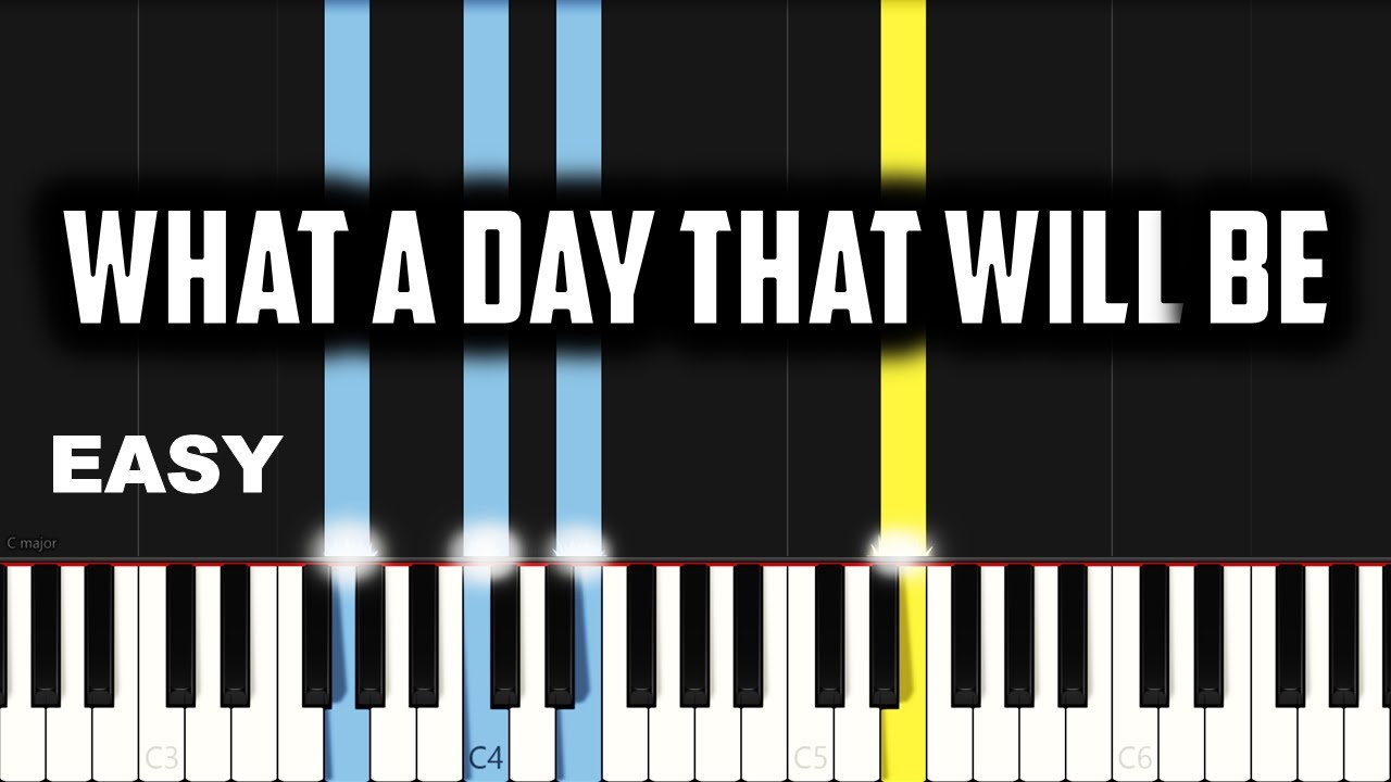 What a Day That Will Be Chords by EM