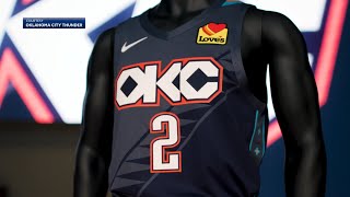 Thunder release city edition uniforms for 2025-26 season