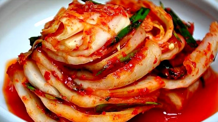 кимчи традиционное