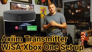 Axiim Link & WiSA Platin Monaco 5.1 Wireless Sound System : Unboxing & Set Up for Xbox One X