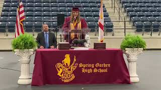 2021 Spring Garden Graduation