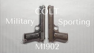 Colt Military and Sporting Comparison M1902 #military #militaryhistory #sporting